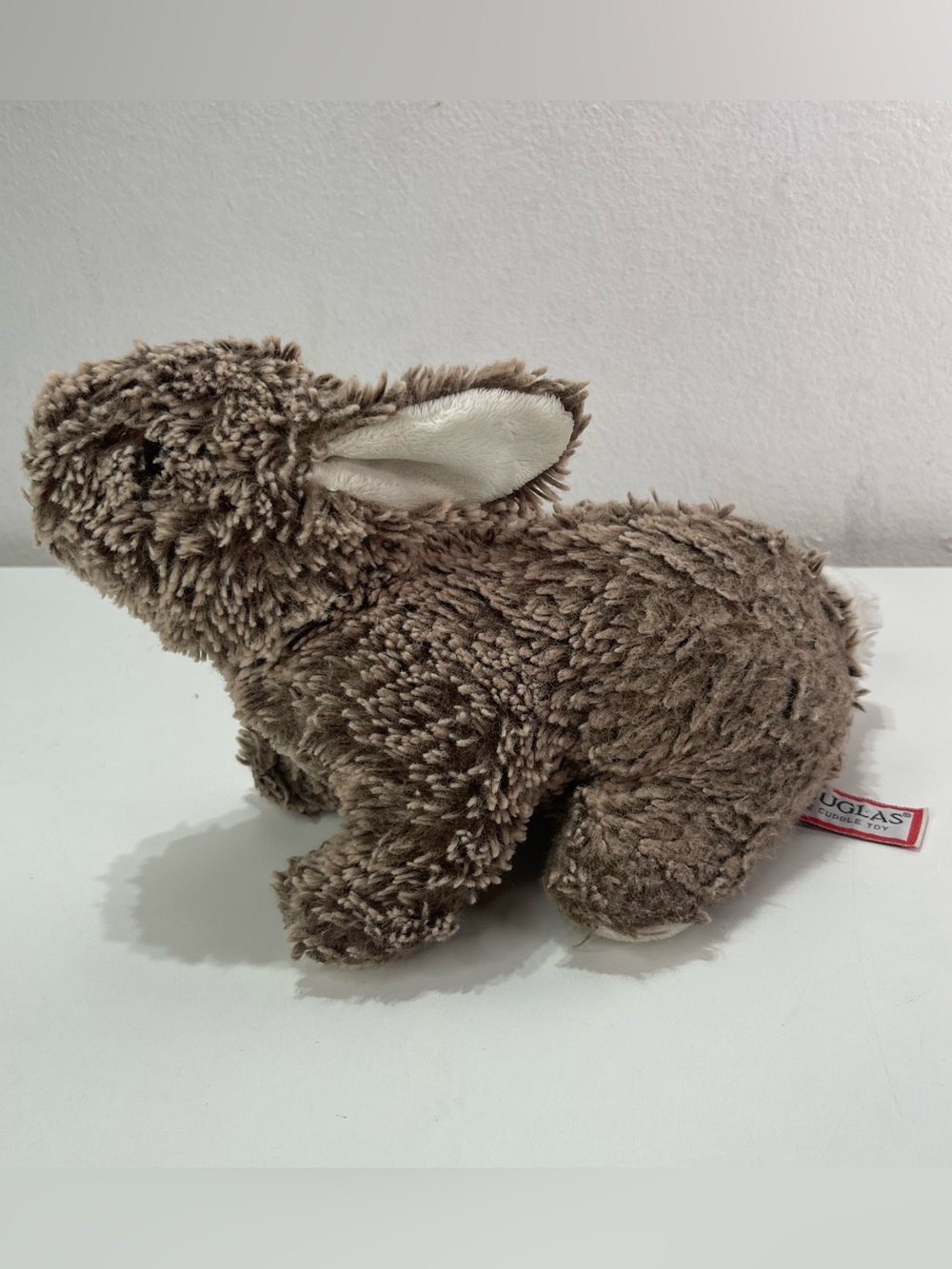 Douglas Mocha Bunny Rabbit Plush Stuffed Animal Cuddle Toy 10''